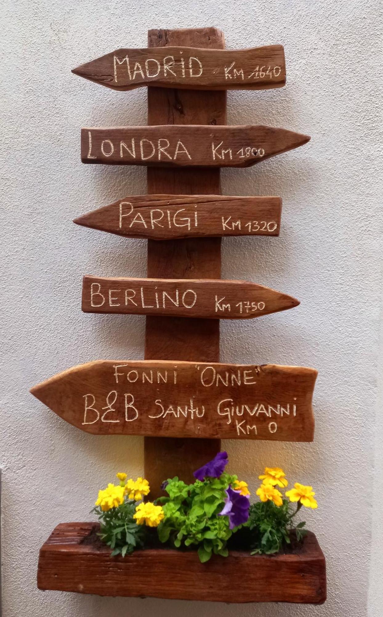 "B&B Santu Giuvanni" Fonni Buitenkant foto